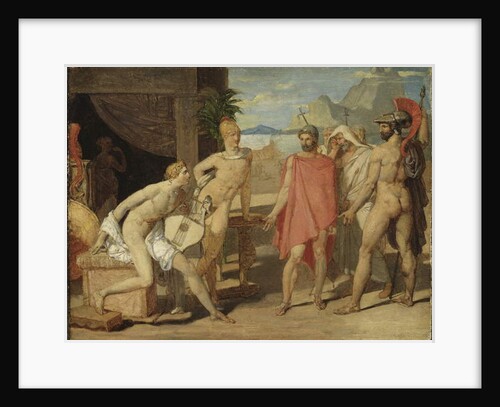 Achilles Receiving in his Tent the Envoys of Agamemnon, 1801 by Jean Auguste Dominique Ingres