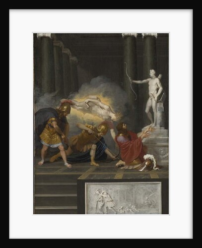 Achilles wounded by Paris, c.1650 by Bertholet Flemalle