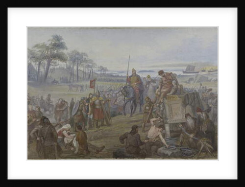 After the Battle of Fyrisvall, c.1890 by Marten Eskil Winge