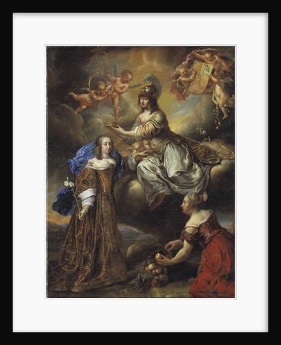 Allegory of Queen Hedvig Eleonora as Minerva, 1654 by Jurgen Ovens