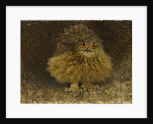 An Eagle Owl, 1905 by Bruno Andreas Liljefors
