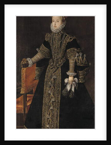 Anna of Austria, Queen of Spain, c.1570 by Alonso Sanchez Coello