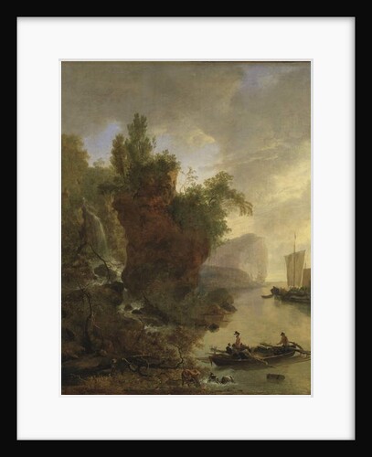 Bay with a Rocky Coast by Adam Pynacker