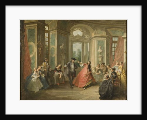 Blind Man's Buff, 1729 by Nicolas Lancret