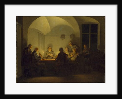Card Players, 1815 by Alexander Lauréus