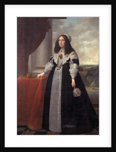 Cecilia Renata of Austria, Queen of Poland, 1643 by P. Danckerts