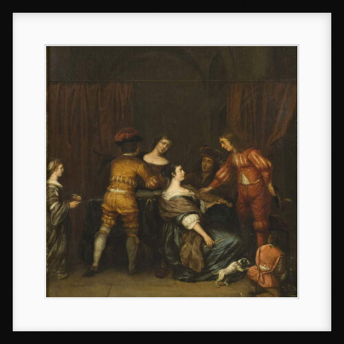 Company Making Music by Jan Verkolje