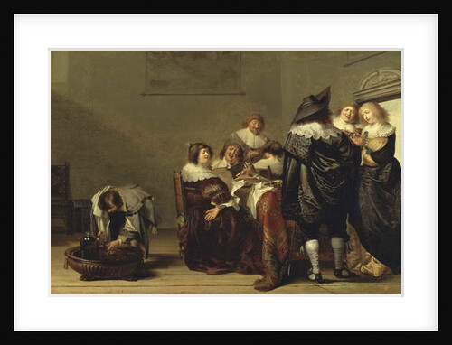 Company Making Music by Pieter Codde