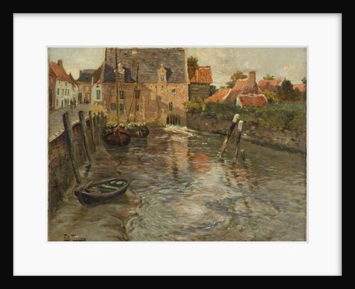 Low Water by Fritz Thaulow