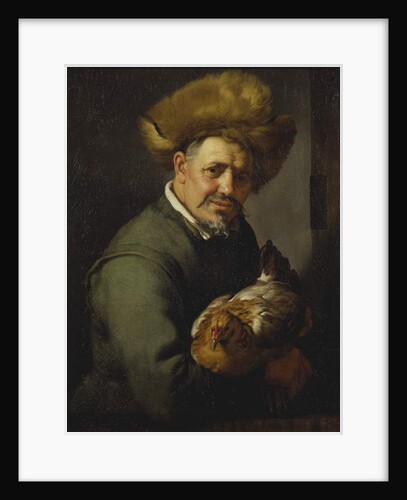 Old Man with a Hen, 1630 by Hendrick Bloemaert