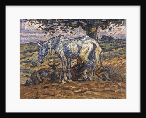 Don Quihote's Horse Rosinante, 1911 by Nils Kreuger