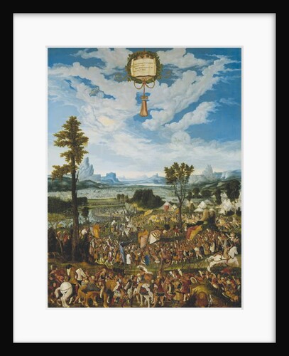 Horatius Cocles Stopping King Porsenna's Army outside Rome by Ludwig Refinger