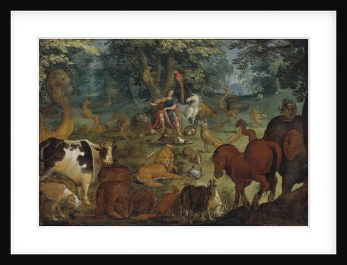 Orpheus Charming the Beasts by Roelandt Jacobsz Savery