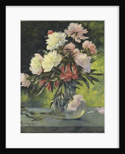 Peonies, 1898 by Gunnar Gunnarson Wennerberg