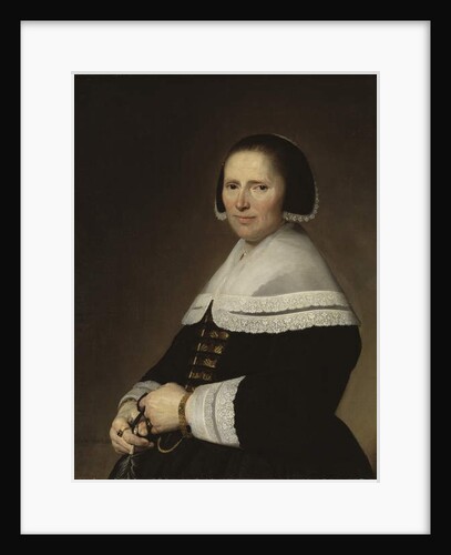 Portrait of a Woman, 1648 by Johannes Cornelisz. Verspronck