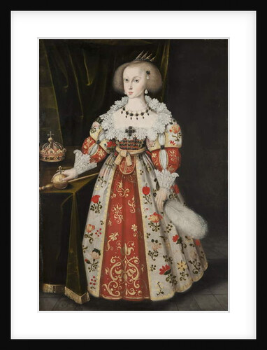 Queen Kristina as a Child, c.1635-40 by Jacob Heinrich Elbfas