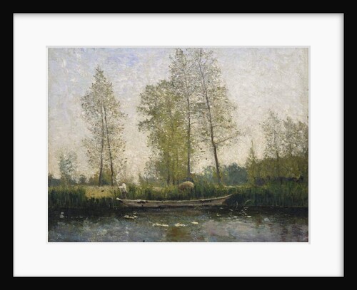 Seine. Motif from St Germain, 1877 by Carl Fredrik Hill
