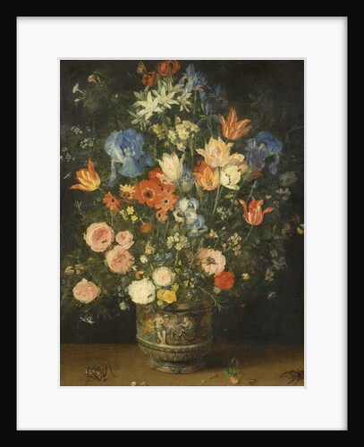 Still Life with Flowers in a Sculpted Jar, c.1620-24 by Jan the Elder Brueghel