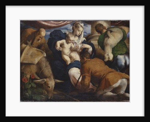 The Adoration of the Shepherds by Jacopo Bassano