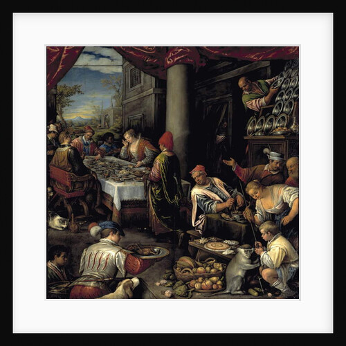 The Feast of Anthony and Cleopatra by Leandro da Ponte Bassano