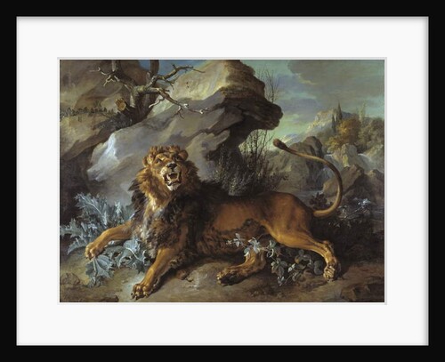 The Lion and the Fly, 1732 by Jean-Baptiste Oudry