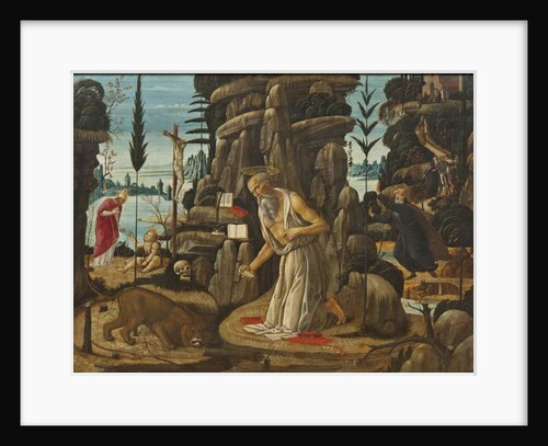 The Penitent St Jerome by Jacopo del Sellaio