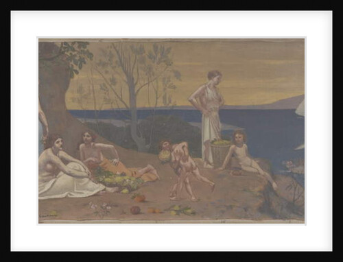 Doux Pays, 1882 by Pierre Puvis de Chavannes