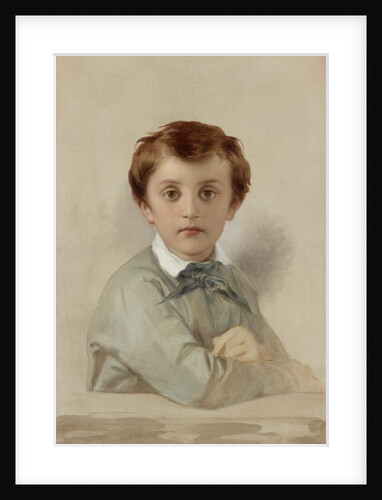 Portrait of Philippe-Grégoire Delaroche, the Artist’s Younger Son, 1851 by Hippolyte Delaroche