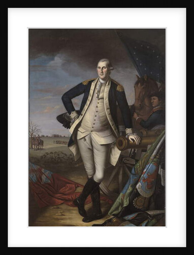 George Washington at the Battle of Princeton, 1781 by Charles Willson Peale