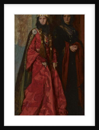 Goneril and Regan in King Lear Act I Scene I, 1902 by Edwin Austin Abbey