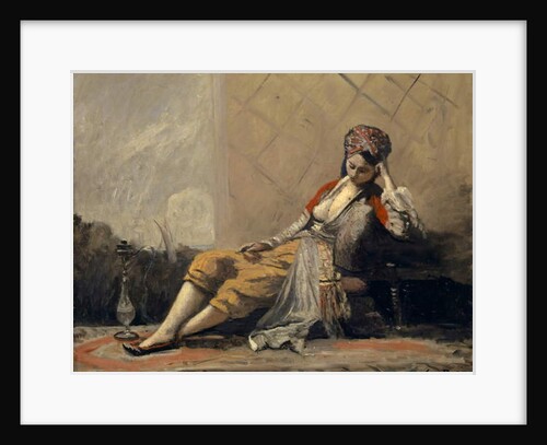 Odalisque, 1871-73 by Jean Baptiste Camille Corot