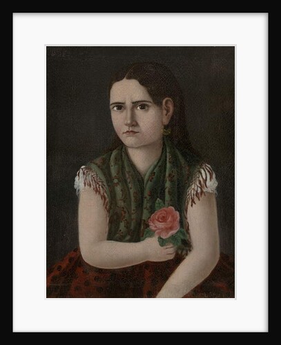 Portrait of a Woman, c.1880 by Mexican School