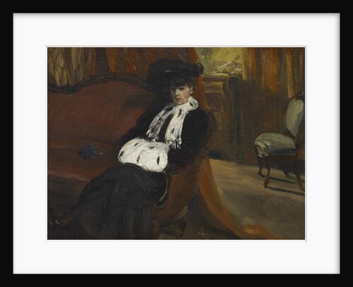 The Ermine Muff, c.1903 by William James Glackens