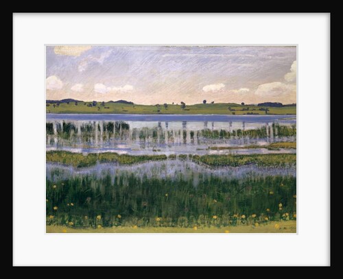 Lake Burgäschi, c.1901 by Ferdinand Hodler