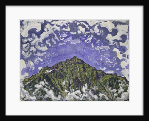 Mount Niesen seen from Heustrich, 1910 by Ferdinand Hodler