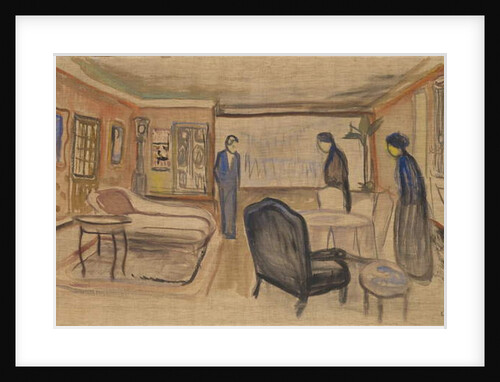 Scene of Ibsen's 'Ghosts', 1906 by Edvard Munch