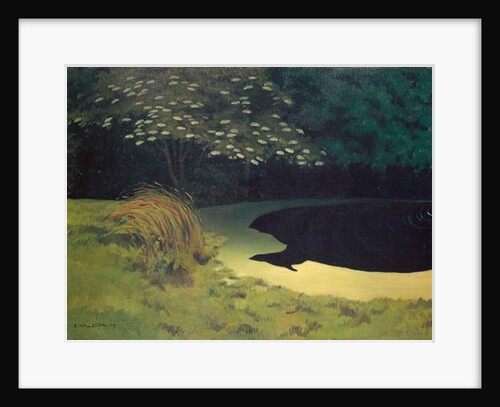 The Pond, 1909 by Felix Edouard Vallotton