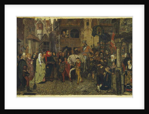 The Entry of Sten Sture the Elder into Stockholm, 1864 by Georg (1843-1923) Rosen