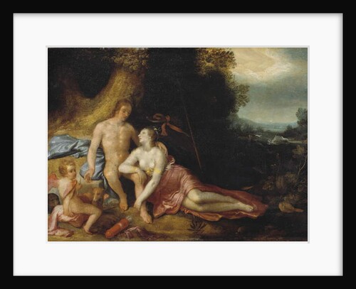 Venus and Adonis, 1603 by Cornelis Cornelisz. van Haarlem