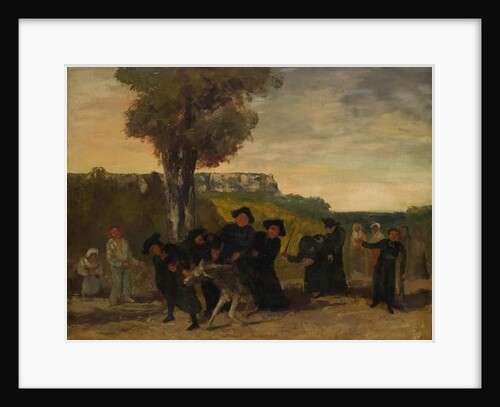 The Return from the Meeting, 1863 by Gustave Courbet