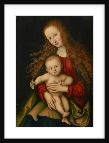Virgin and Child, 1529 by Lucas the Elder Cranach