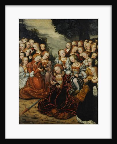 Saint Ursula and the Virgins by Lucas the Younger (after) Cranach