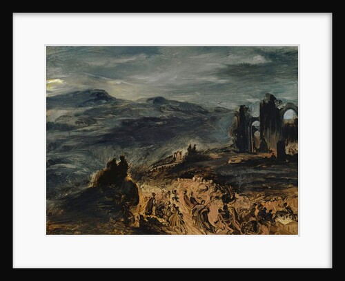 The Witches’ Sabbath, 1831-33 by Ferdinand Victor Eugene Delacroix