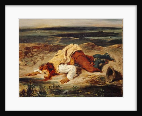 Wounded Brigand, c.1825 by Ferdinand Victor Eugene Delacroix