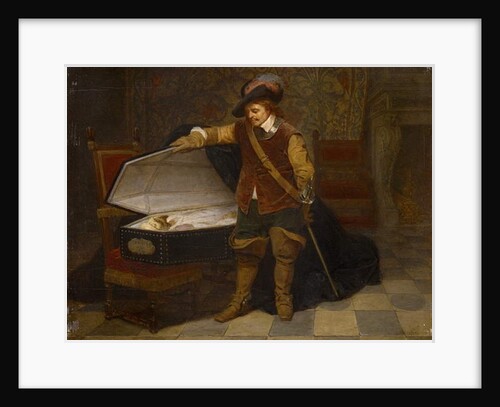 Cromwell and Charles I, after 1831 by Hippolyte Delaroche