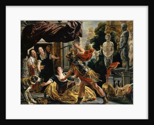 Ulysses threatening Circe, c.1630-35 by Jacob Jordaens