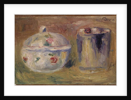 Sugar bowl and Beaker, c.1900 by Pierre Auguste Renoir