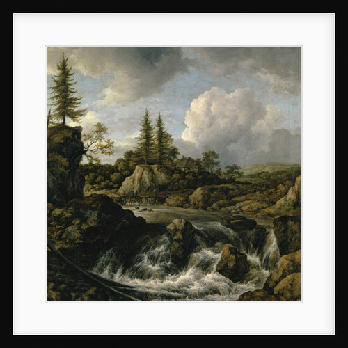 Landscape with Waterfall, c.1660 by Jacob Isaaksz