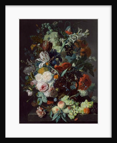 Still Life with Flowers and Fruit, c.1715 by Jan van Huysum