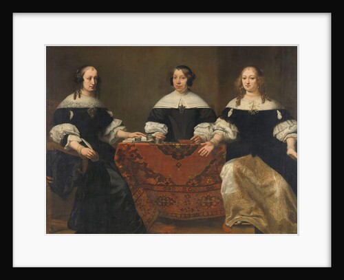 Portrait of the Three Regentesses of the Leprozenhuis, Amsterdam, c.1668 by Ferdinand Bol